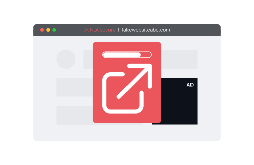 Visualization of forced redirects